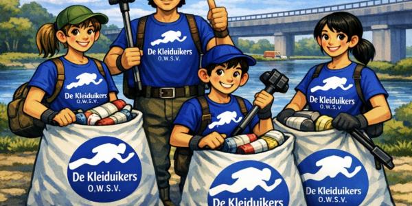 Clubkas spekken als rivierjutters